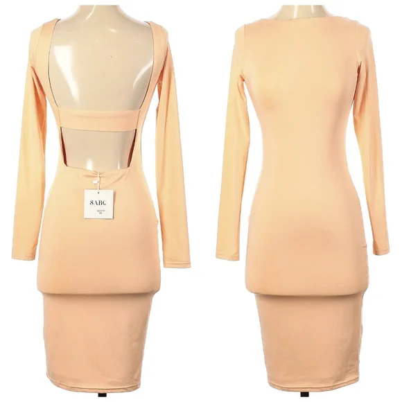 Sabo Peachy Pink Pastel Margot Dress XS - Picture 4 of 8